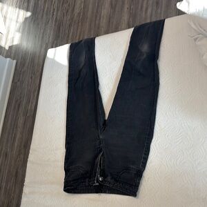 H&M Black Straight Leg Jeans